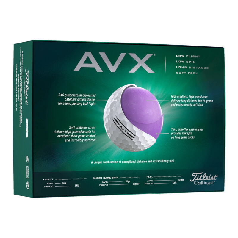 Piłki Titleist AVX - obrazek 4