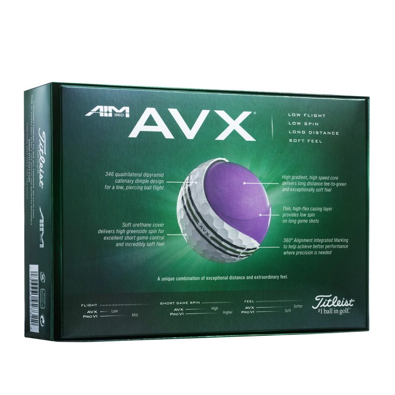 Piłki Titleist AVX AIM 360 - obrazek 3