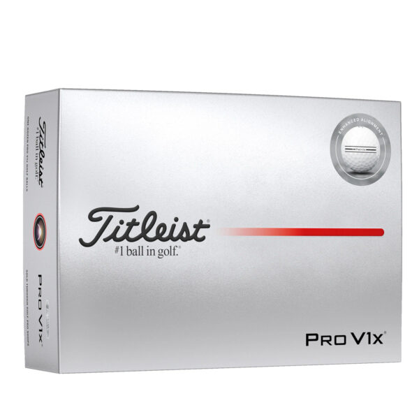 Piłki Titleist PRO V1x 12 szt. Enhanced Alignment