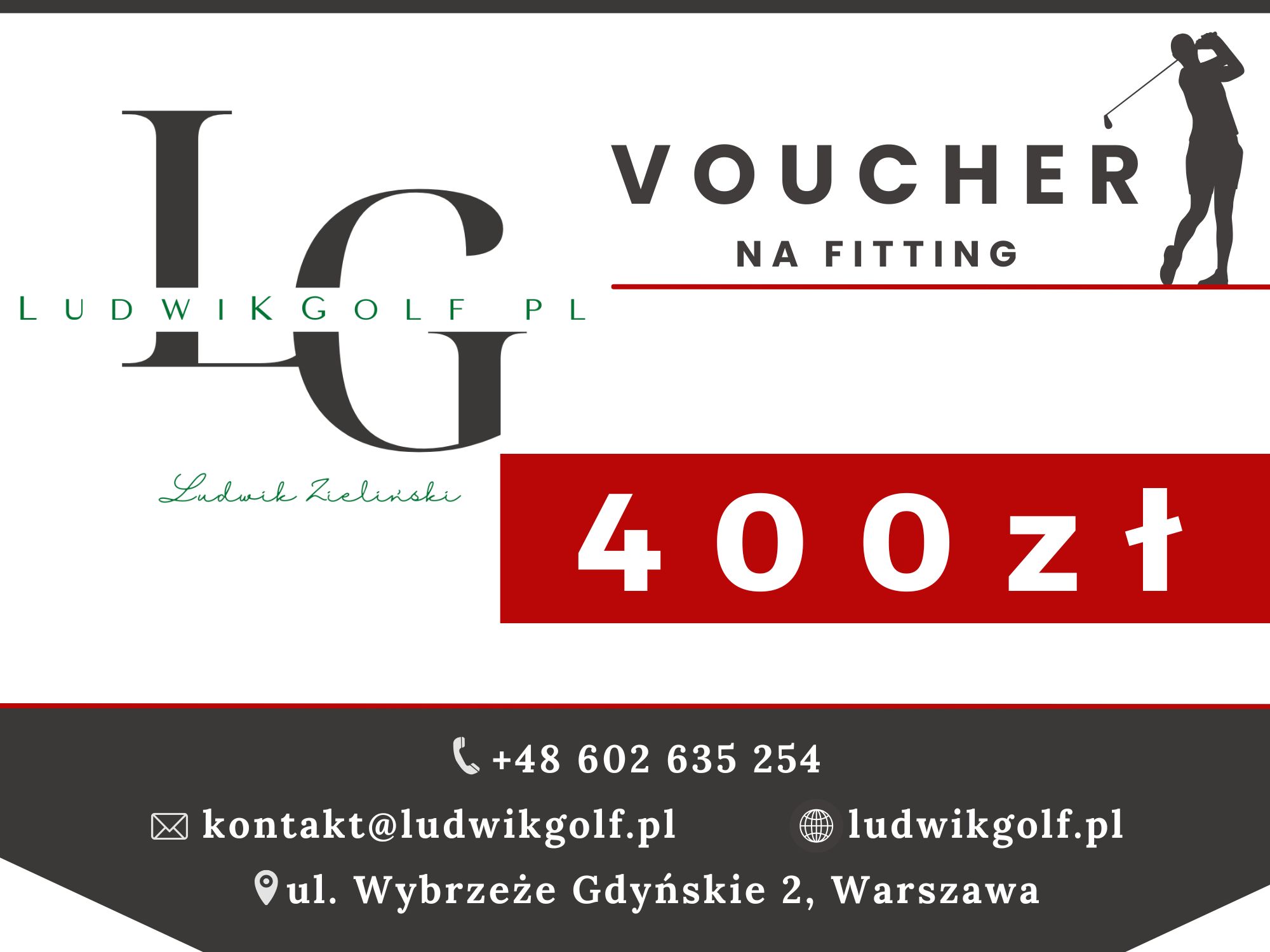 Voucher na fitting - 400 zł