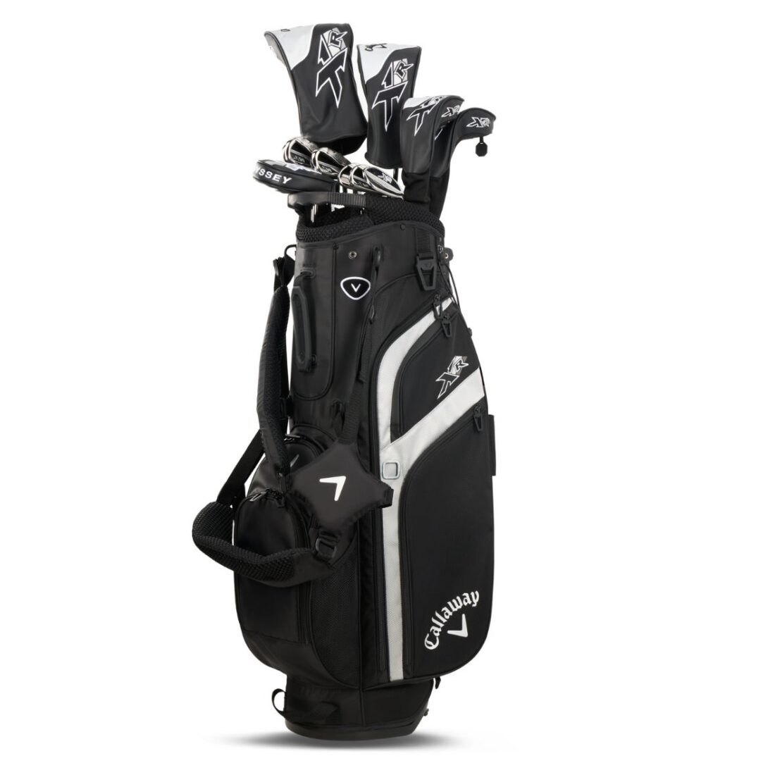 Callaway XR Silver Black 13szt męski zestaw stal