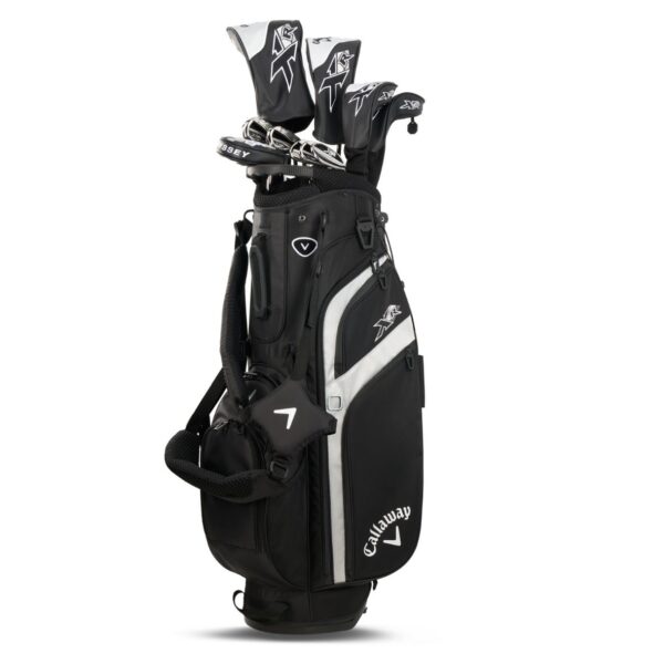 Callaway XR Silver Black 13szt męski zestaw stal